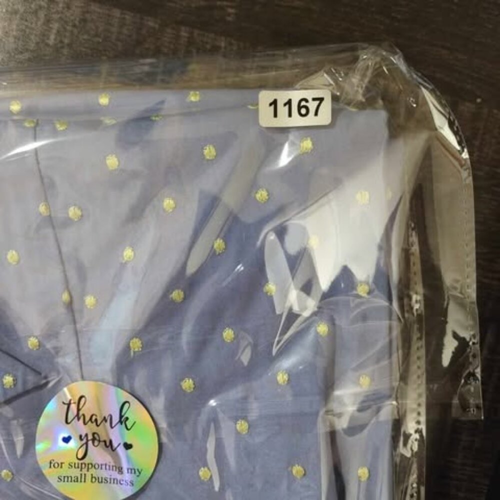 Ann Taylor Light Blue Polka Dot Mini Dress - Picture 10 of 10